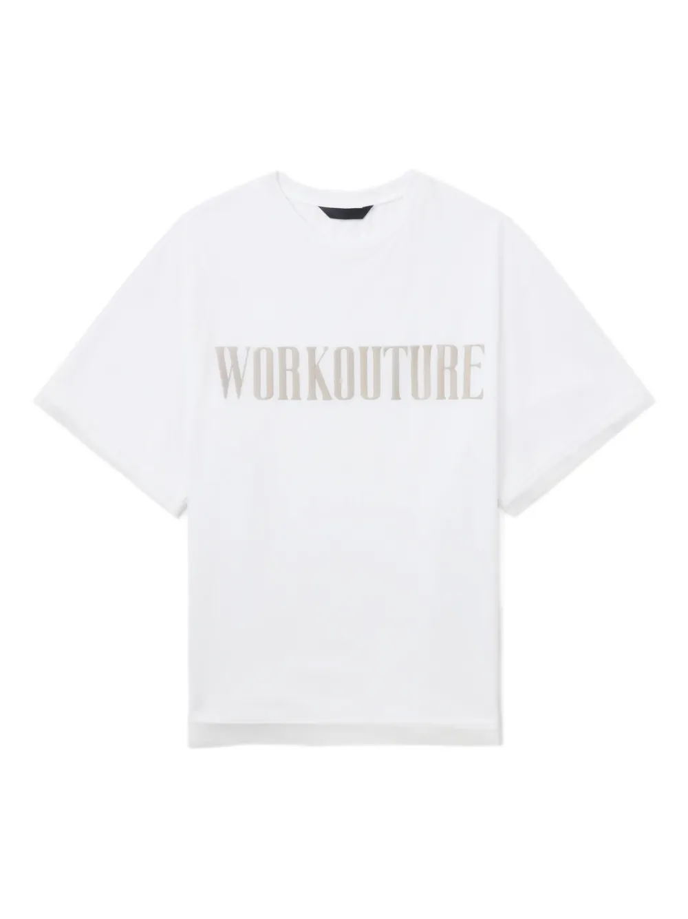 Juunj Workcouture Short-sleeve T-shirt In White
