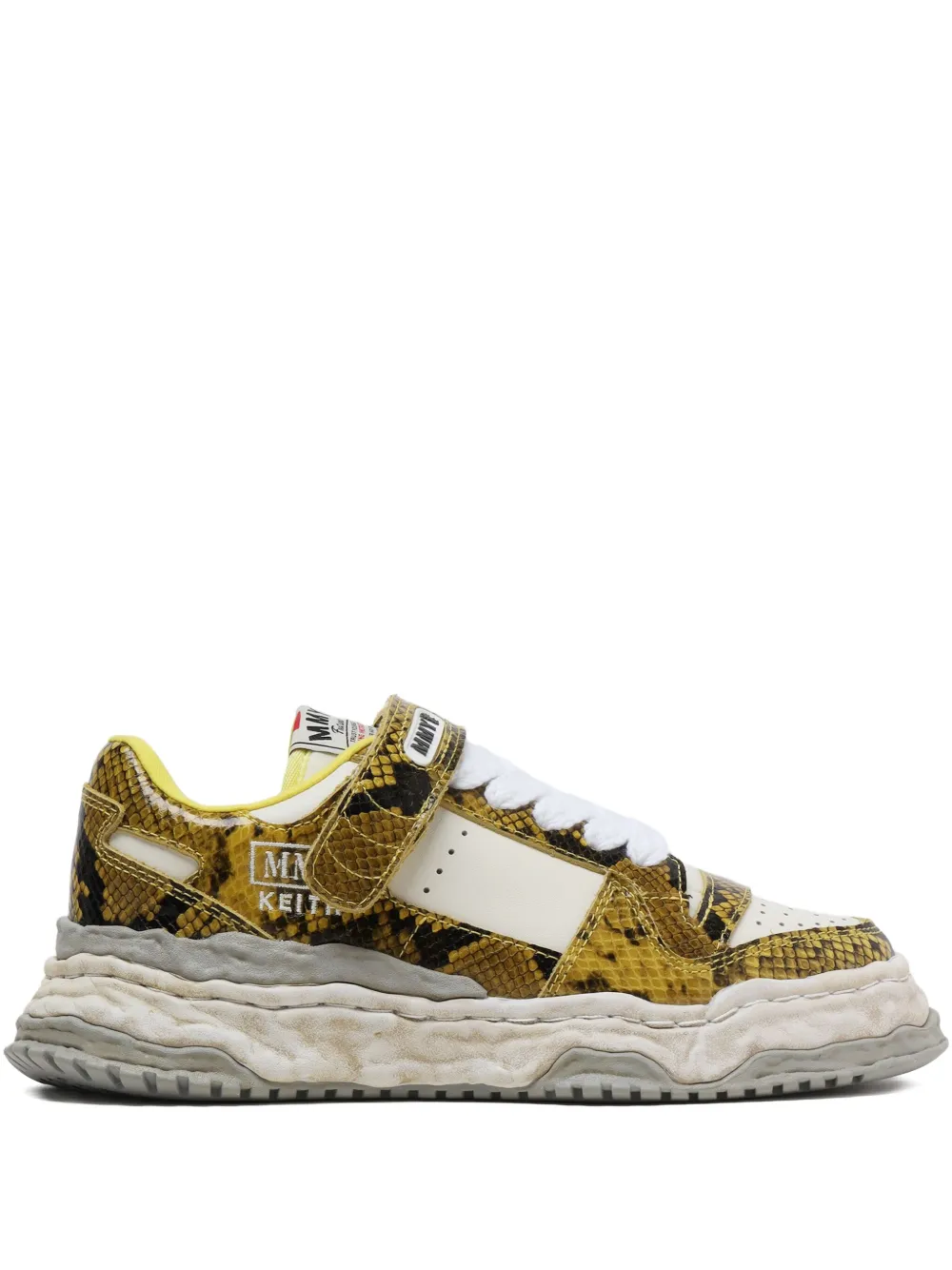 Maison MIHARA YASUHIRO Keith platform sneakers Yellow