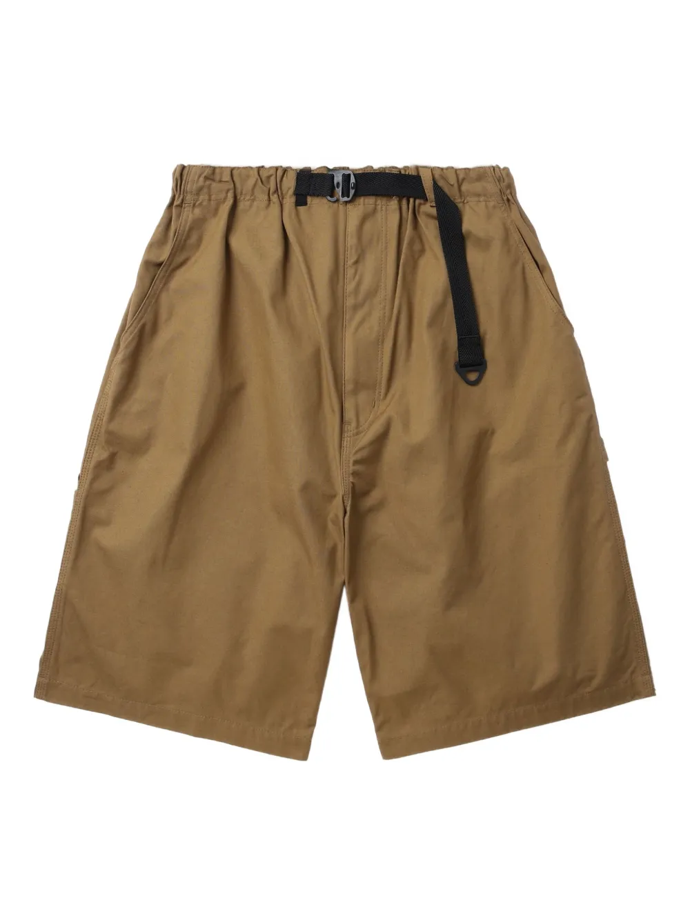 Comme des Garçons Homme belted pocket shorts Beige