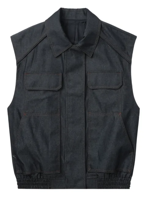 Juun.J pocket-detail sleeveless vest