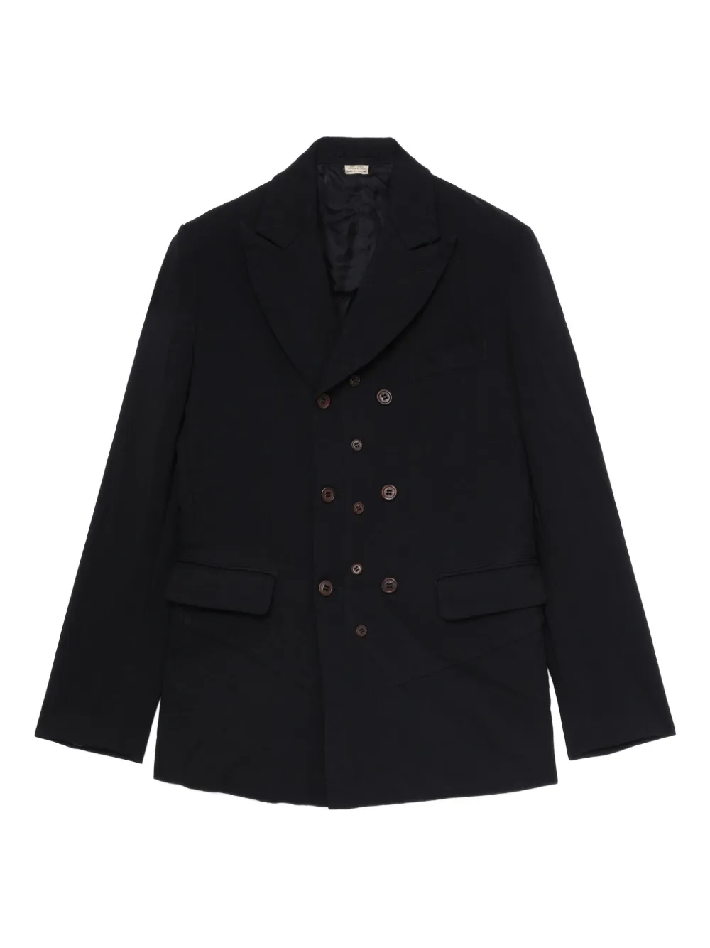 double-breasted button jacket