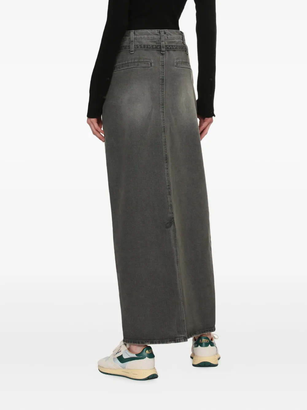 Low Classic Denim rok Grijs