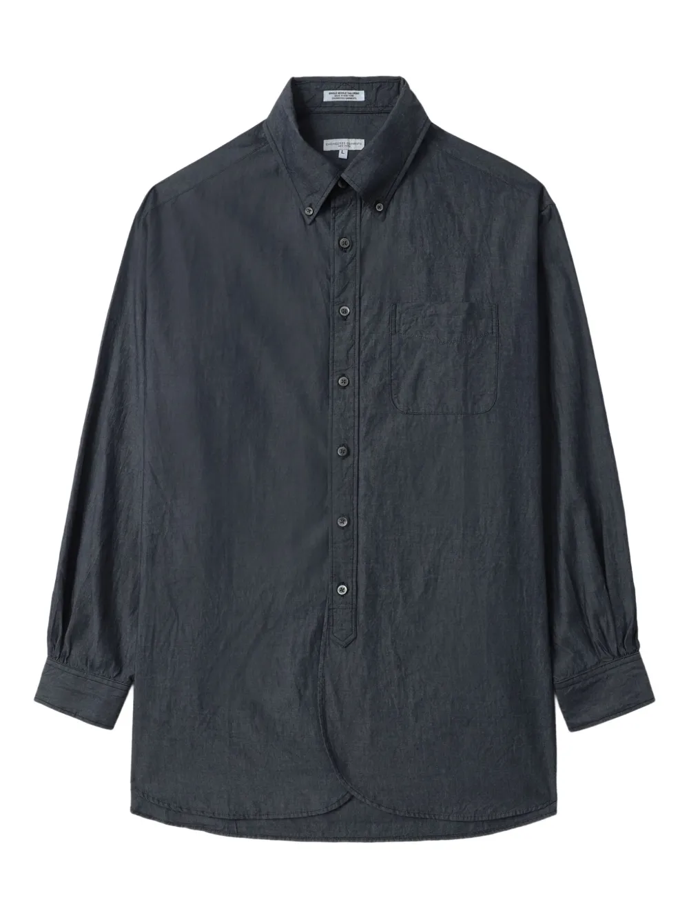 Engineered Garments Button-down overhemd met zak Blauw