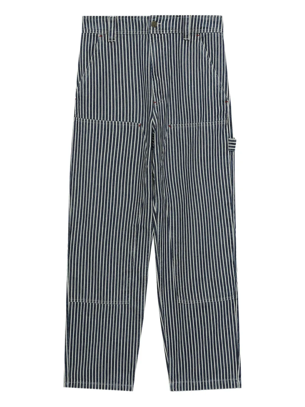 A.P.C. striped trousers Blauw