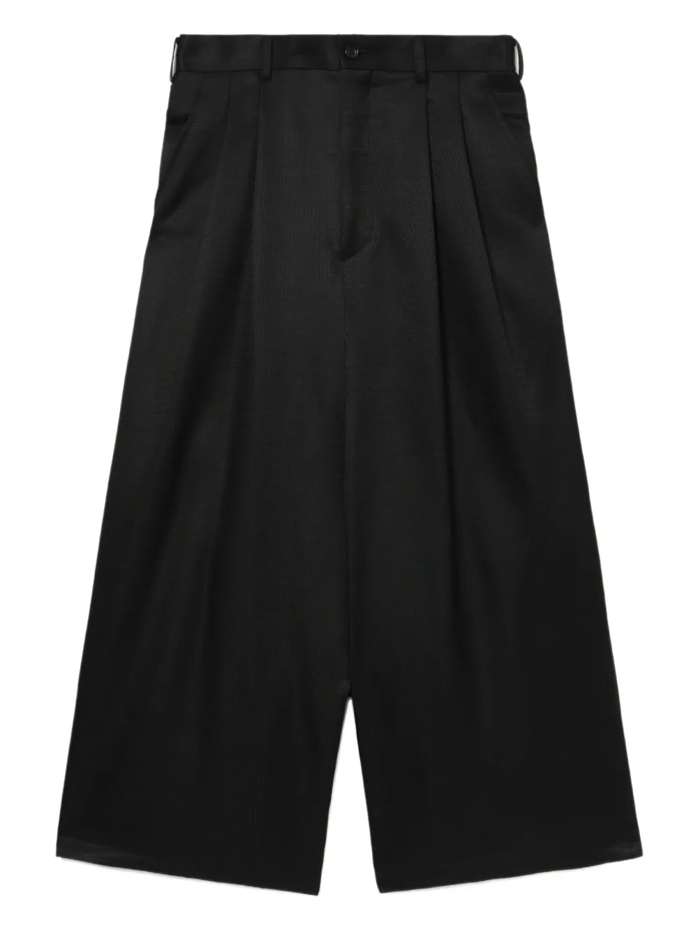 Comme Des Garçons Comme Des Garçons pleated trousers Zwart