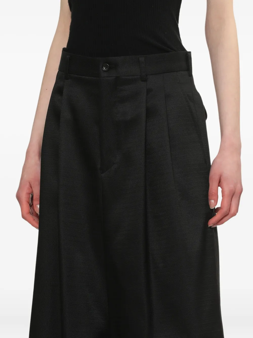 Comme Des Garçons Comme Des Garçons Plooibroek Zwart