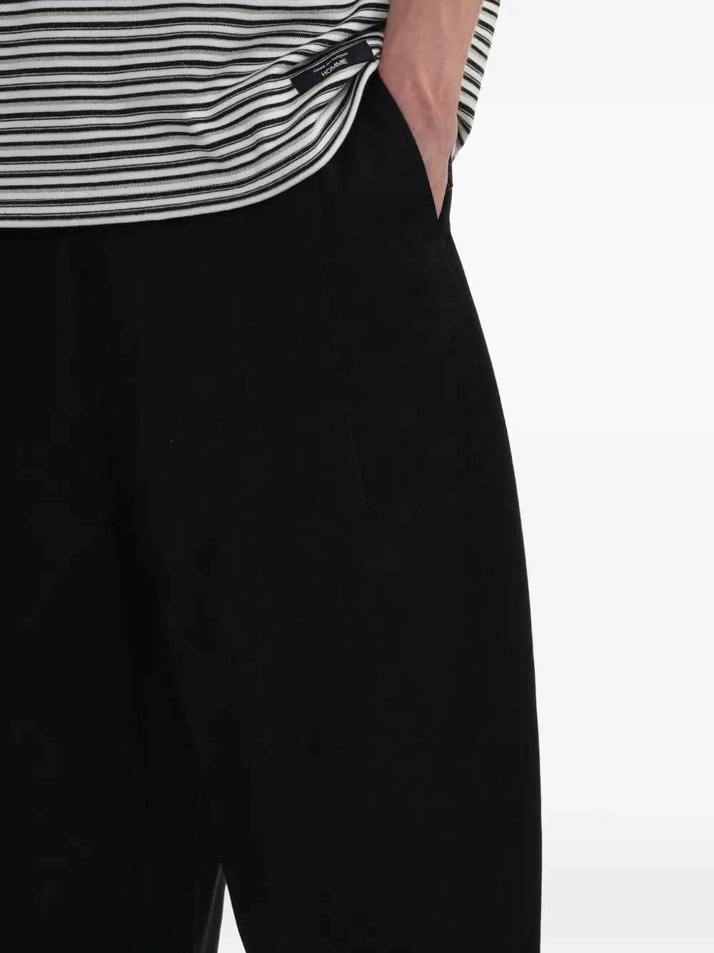 Comme des Garçons Homme pleated pocket trousers Blauw