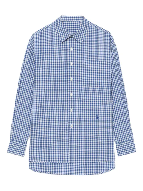 Ader Error gingham-check shirt