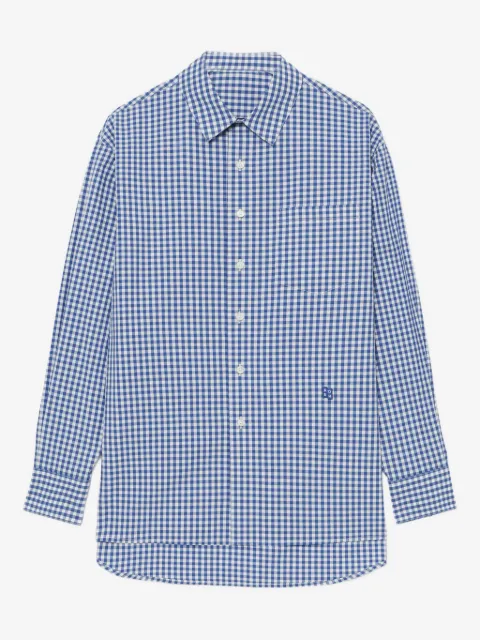 Ader Error gingham-check shirt
