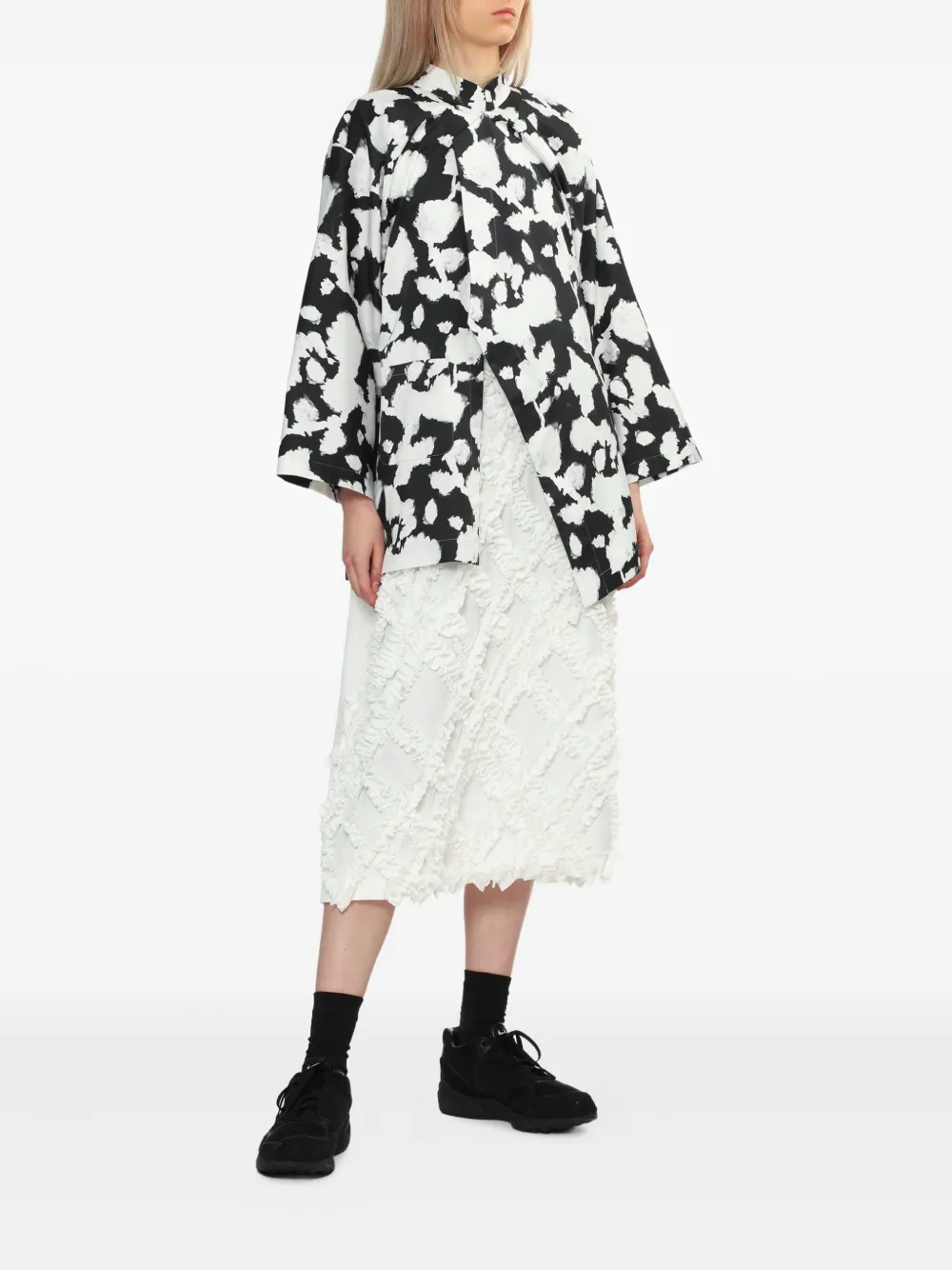 Comme Des Garçons Comme Des Garçons Top met kraag - Zwart