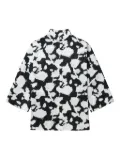 Comme Des Garçons Comme Des Garçons mandarin-collar top - Black
