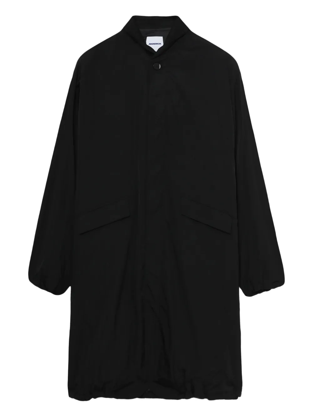 Ader Error Product. 26 balloon-sleeve buttoned coat | Black | Image 1