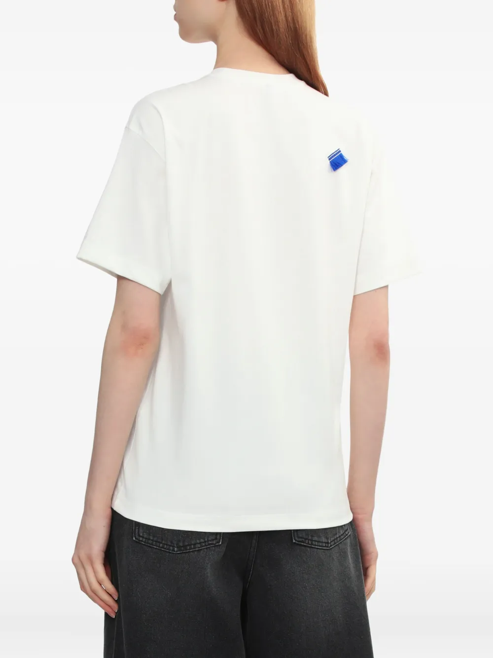 Ader Error Contrasting-trim Cotton T-shirt