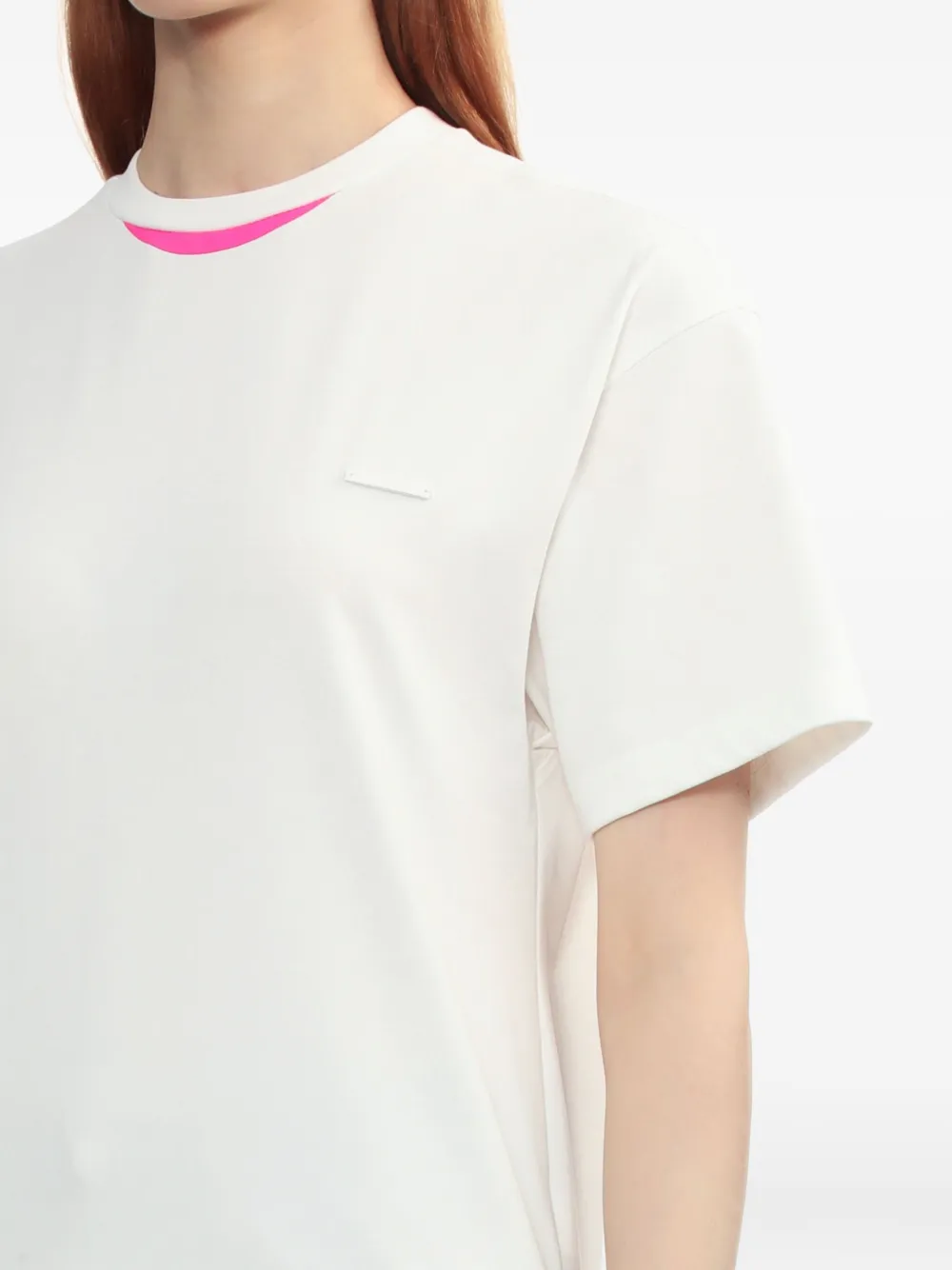 Ader Error Contrasting-trim Cotton T-shirt