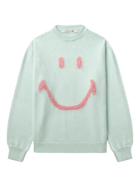 Joshua Sanders smiley-face cotton jumper