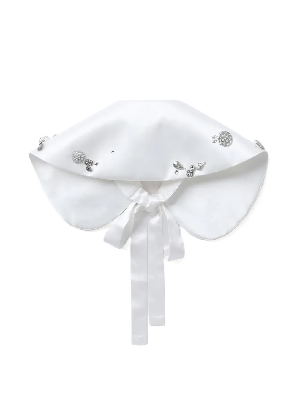 Comme Des Garçons Comme Des Garçons embellished satin collar | Image 2