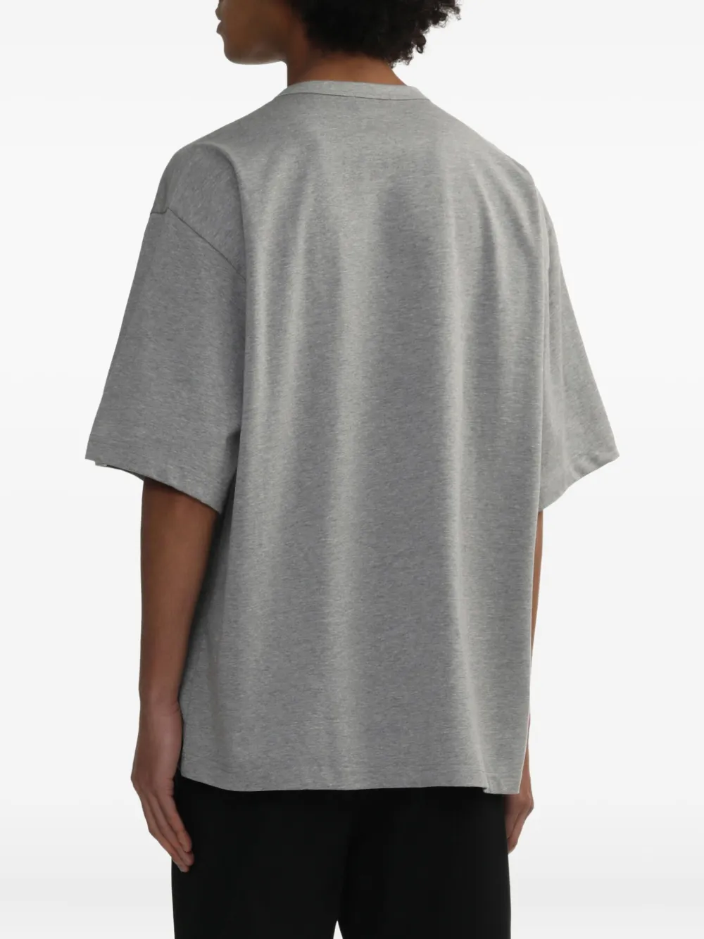 Kolor T-shirt met grafische print Grijs