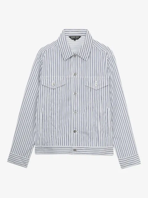Comme des Garçons Homme Deux striped cotton jacket
