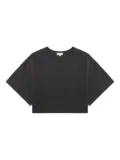 AGOLDE cropped short-sleeve T-shirt - Black