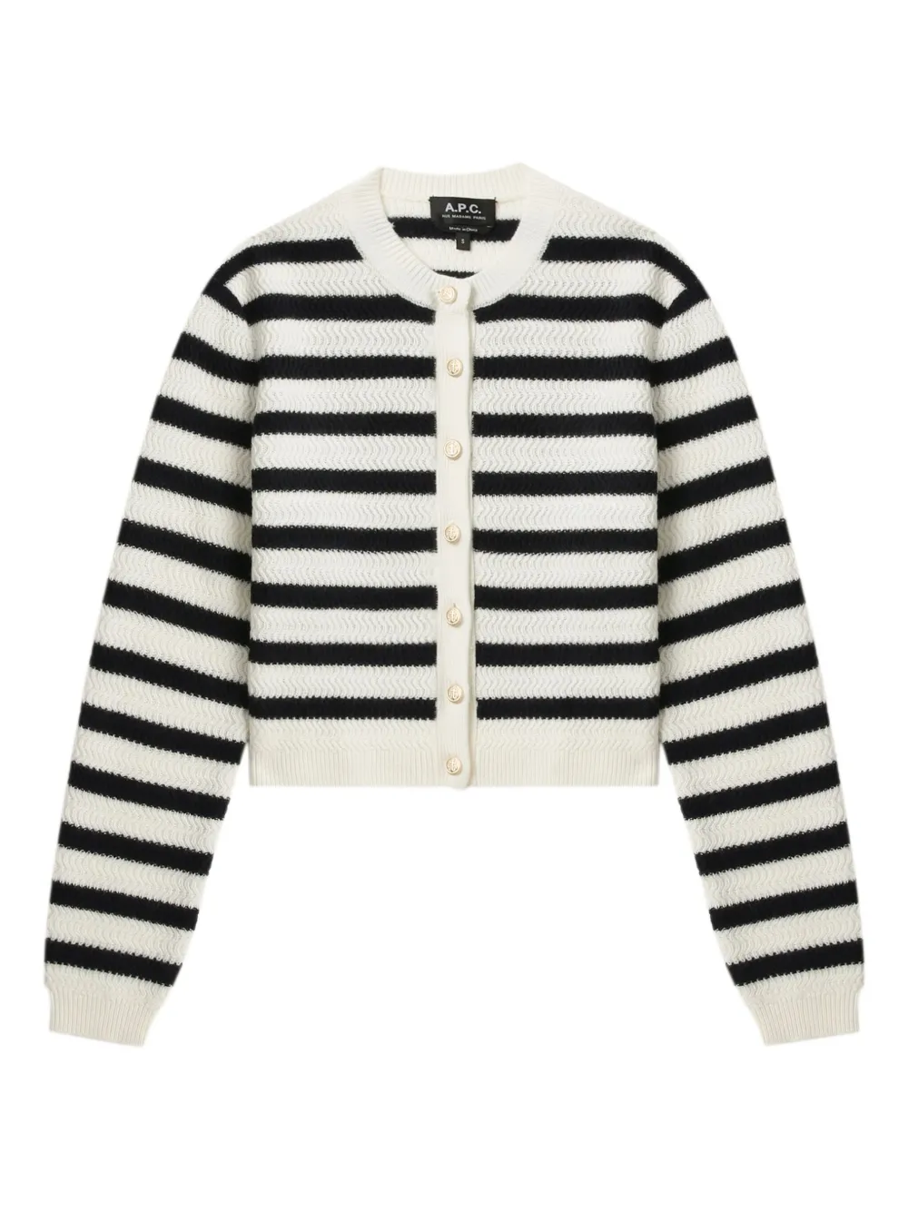 A.P.C. cardigan Manon | noir | Image 1