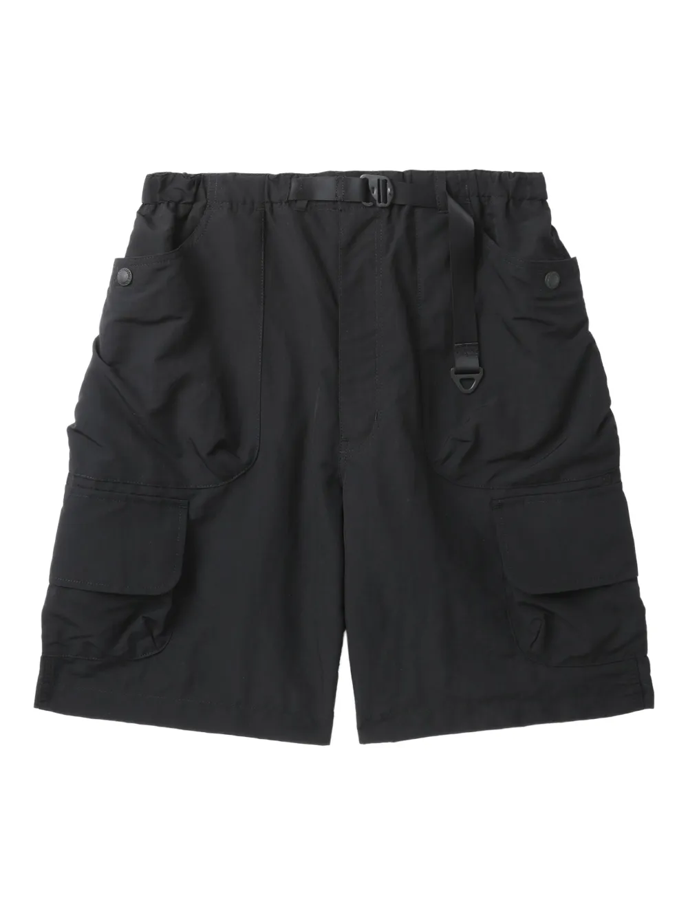 Comme des Garçons Homme multi-pocket cargo shorts Zwart