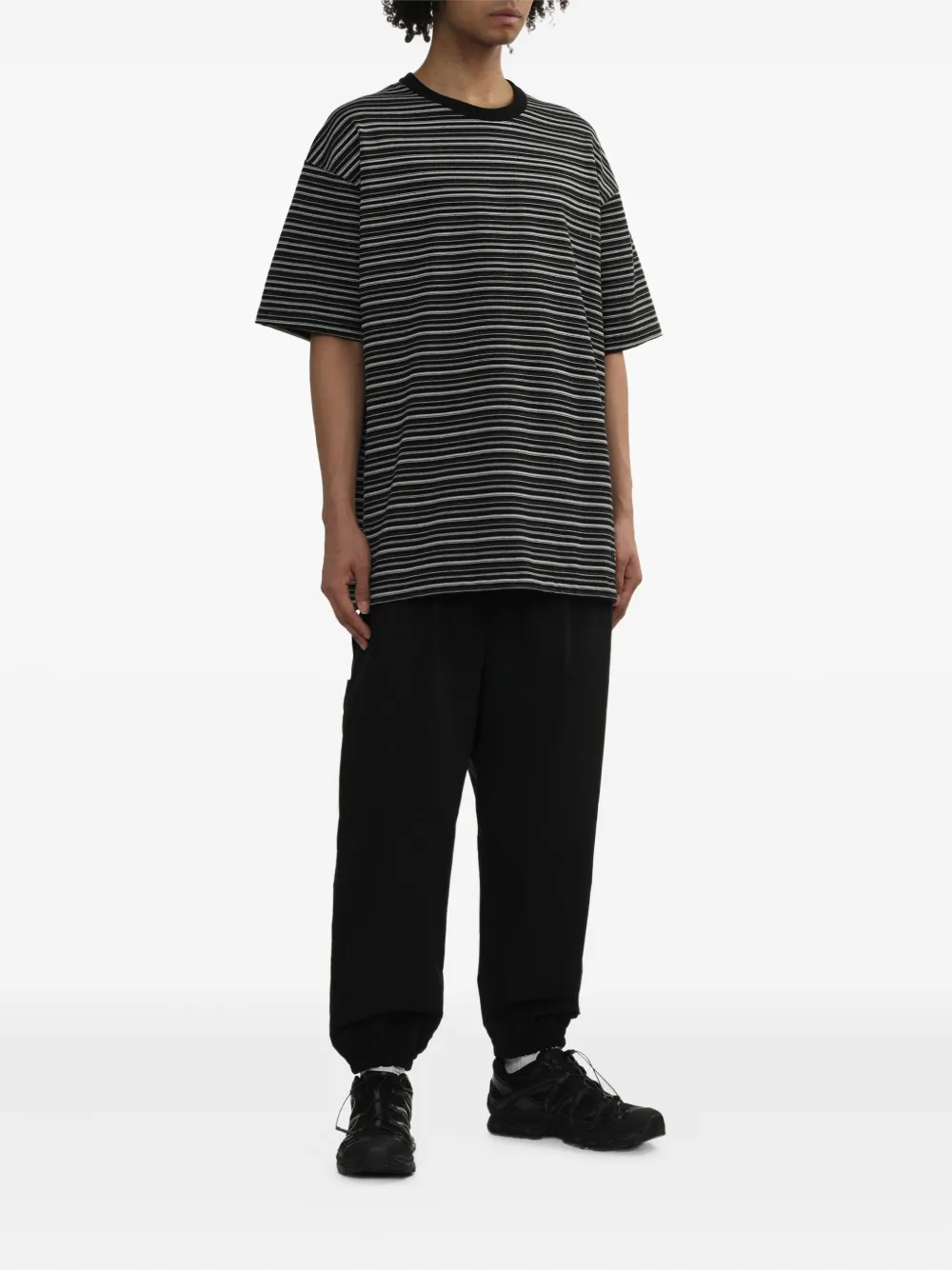 Comme des Garçons Homme striped cotton T-shirt | T-Shirts | Image 2