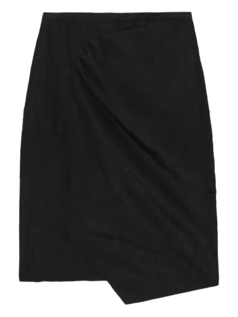 Ader Error asymmetric draped skirt