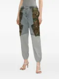 3.1 Phillip Lim camouflage-panel jeans - Blue