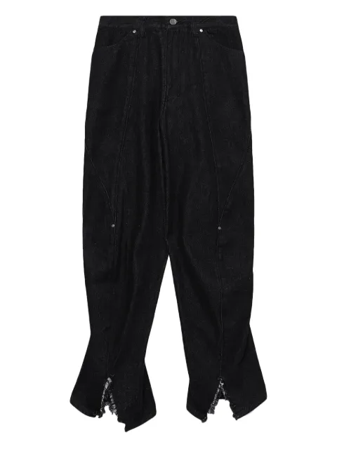 Ader Error cotton tapered jeans 