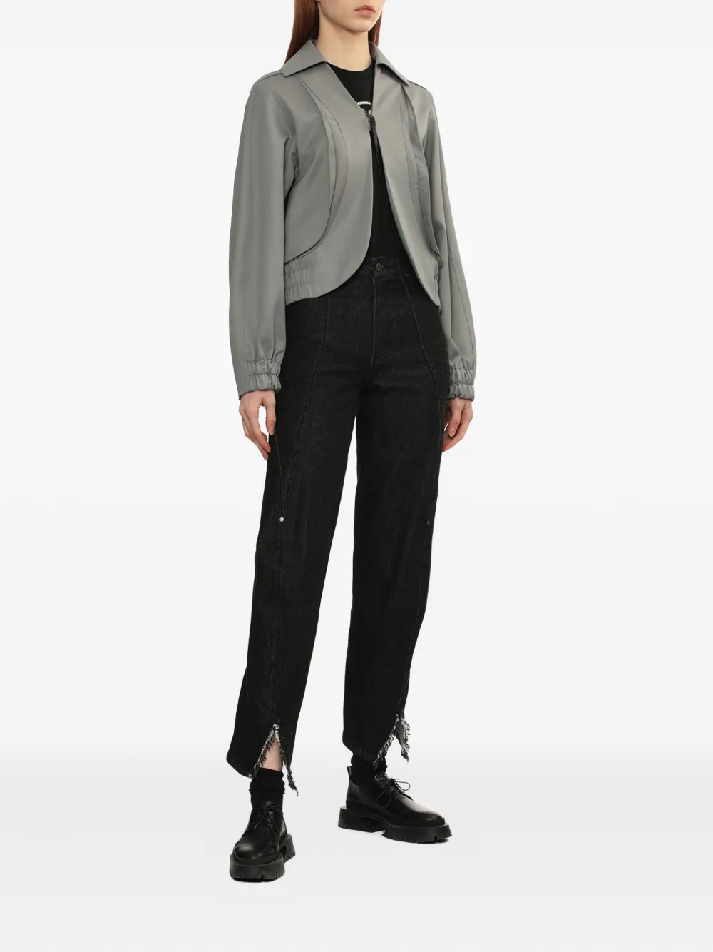 Ader Error cotton tapered jeans | Tapered Jeans | Image 2