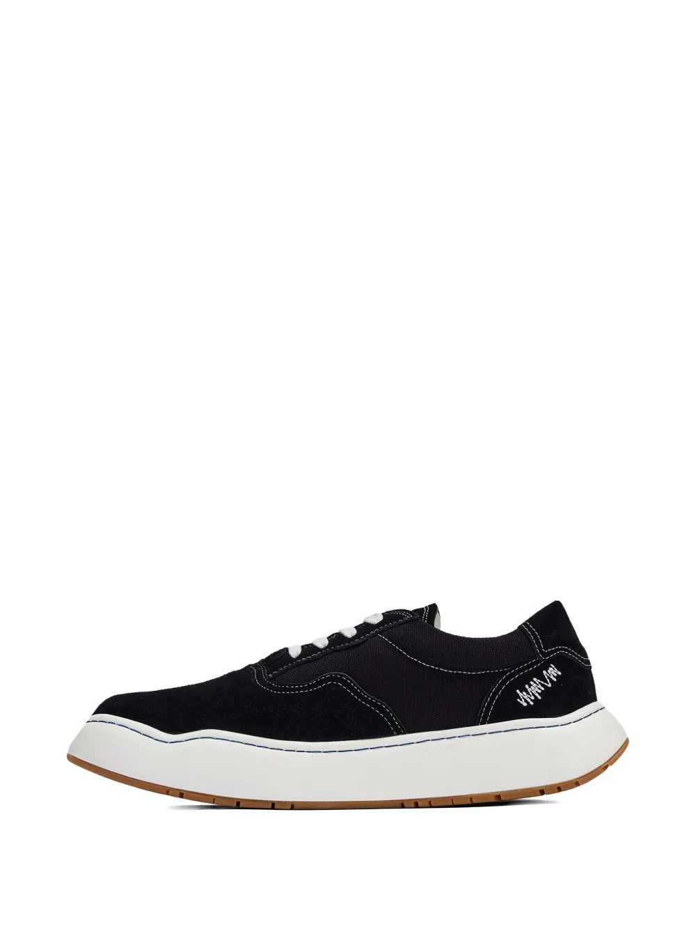 Ader Error Log Dide suede sneakers Black