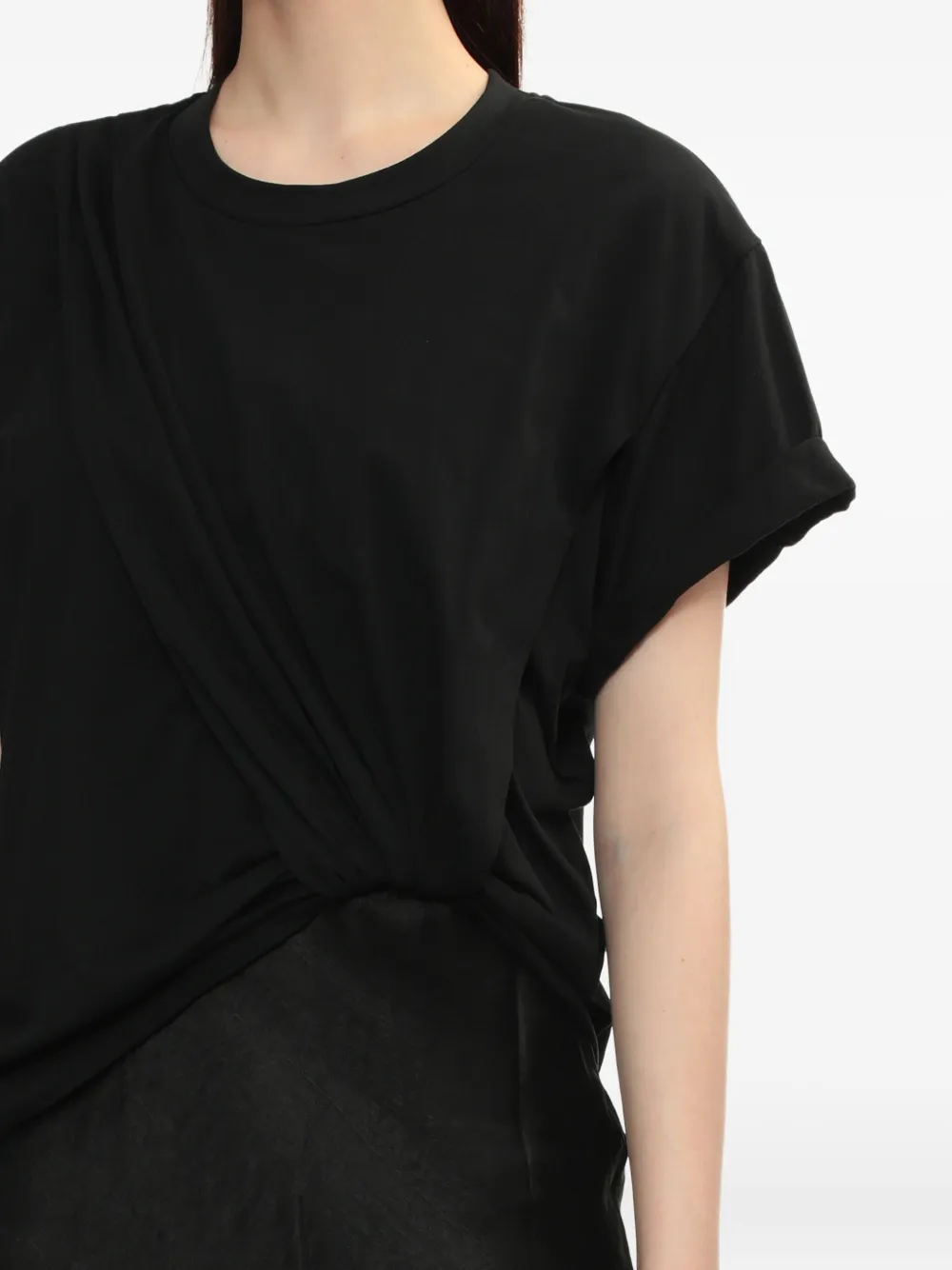 3.1 Phillip Lim Jurk met afwerking van kant Zwart