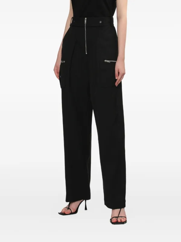 3.1 Phillip Lim zip-pocket Pants | Black | FARFETCH SG
