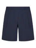 Herno elasticated-waist shorts - Blue