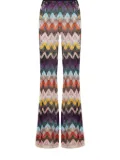 Missoni chevron-pattern trousers - Neutrals
