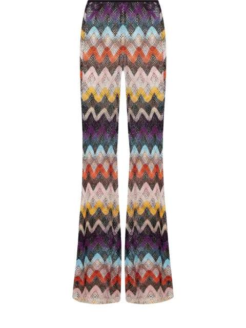 Missoni Broek met chevron-patroon