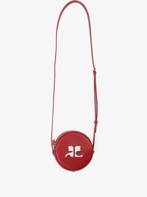 Courrèges Reedition Circle 皮质单肩包