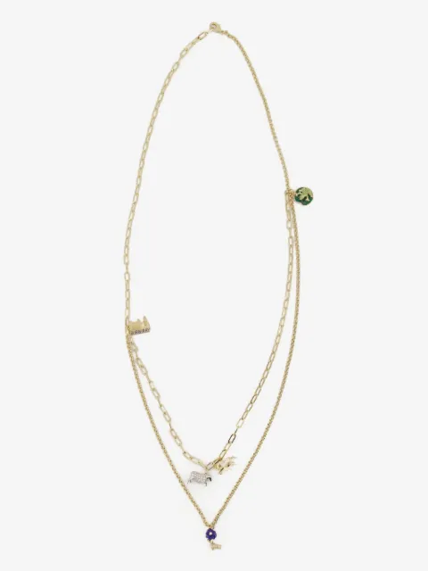 Burberry charm double layer necklace​