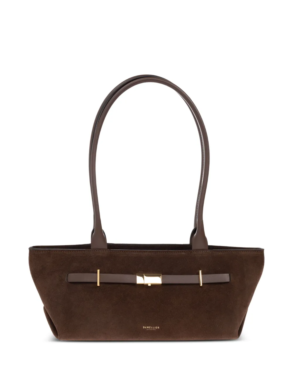 DeMellier sac cabas New York en daim | marron | Image 1