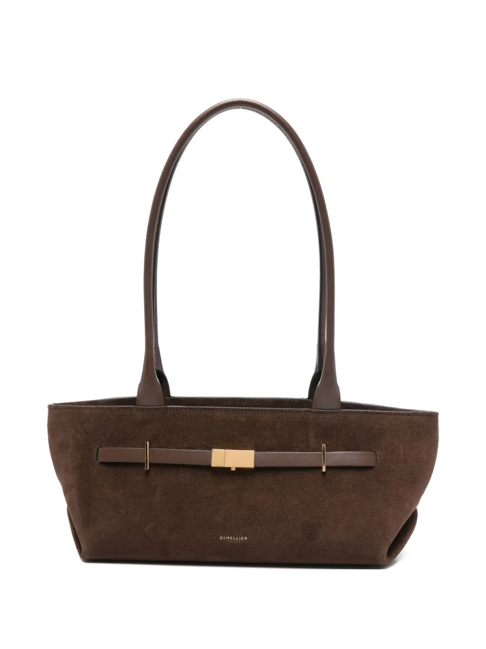 DeMellier sac cabas New York en daim | marron | Image 1