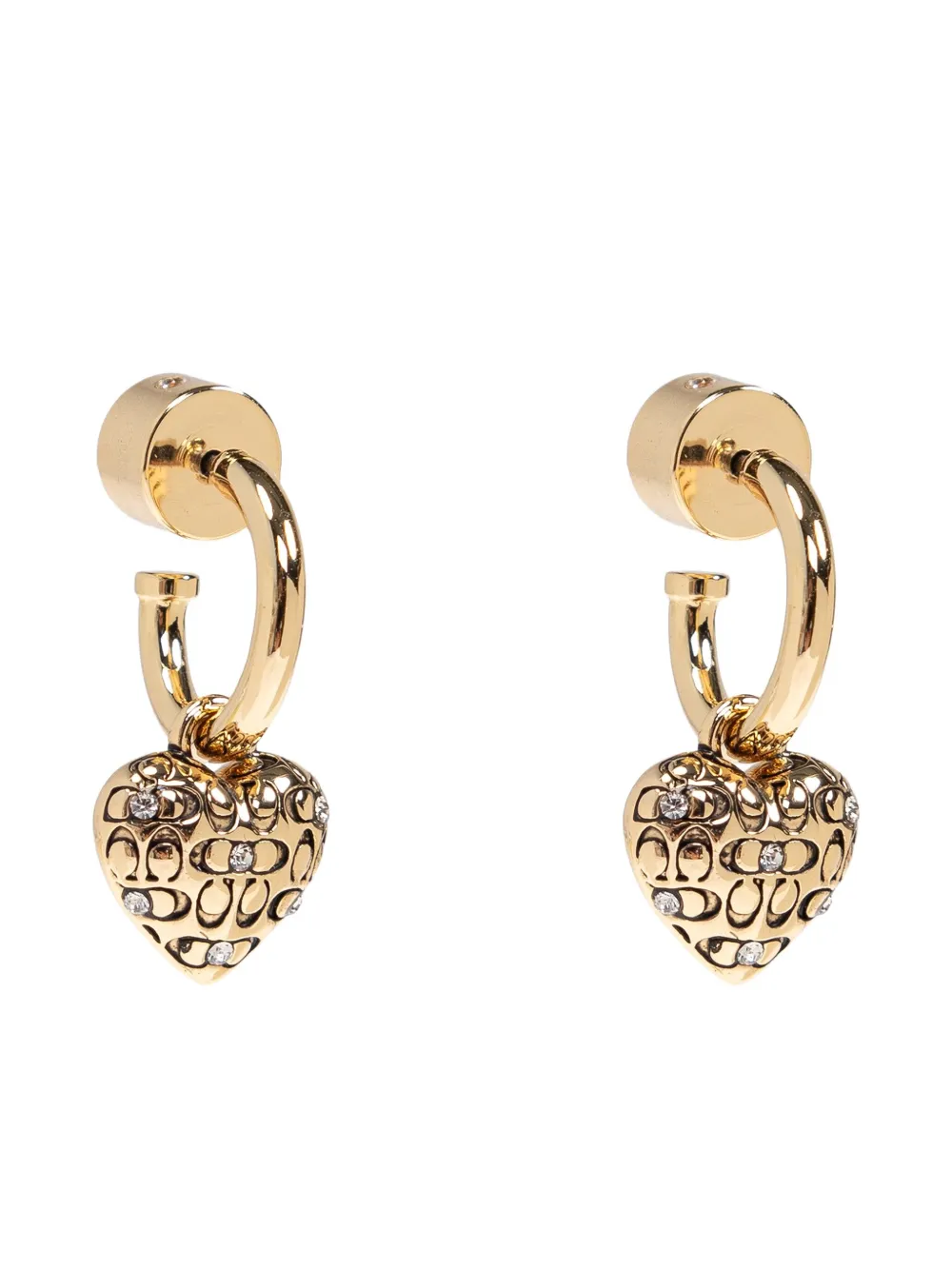 Quilted Heart earrings