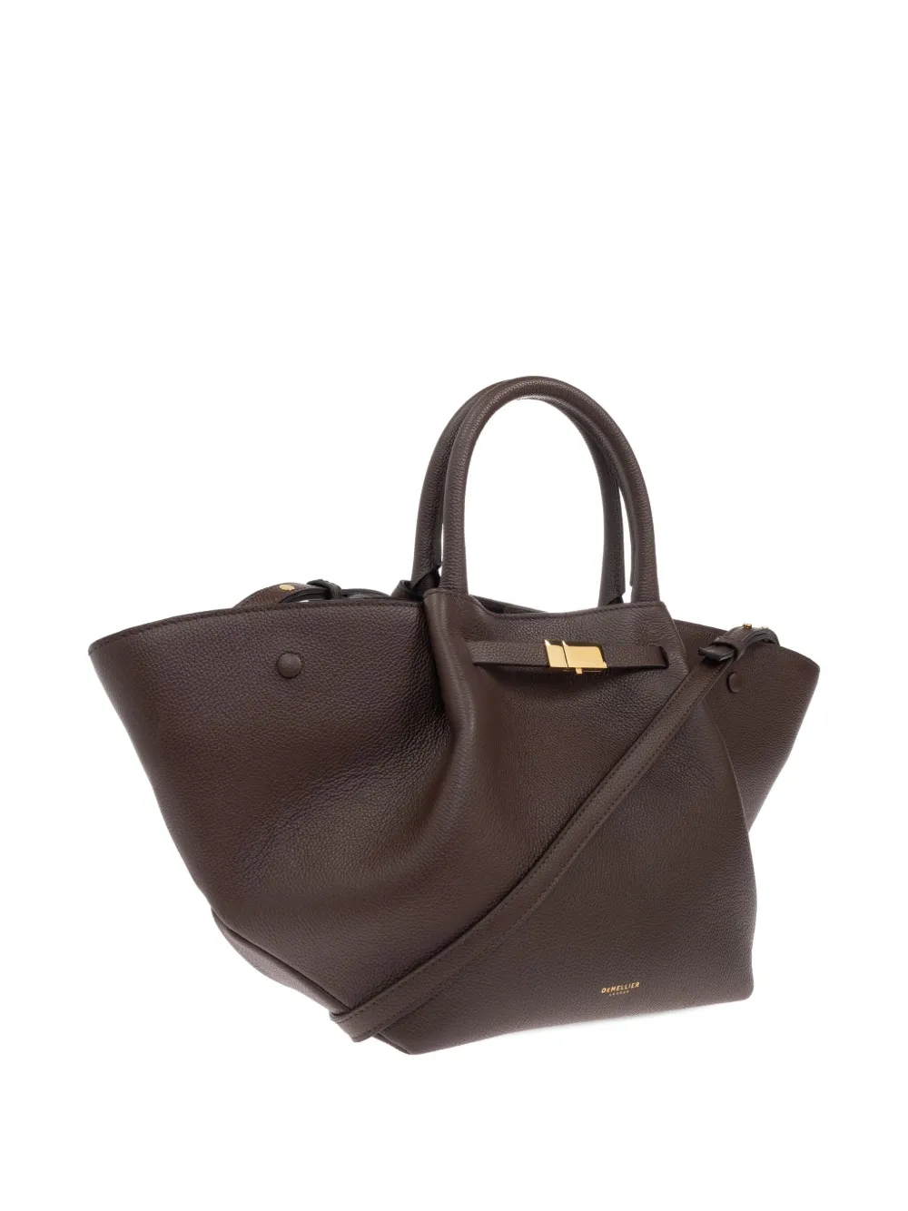 Demellier Medium New York Leather Tote Bag