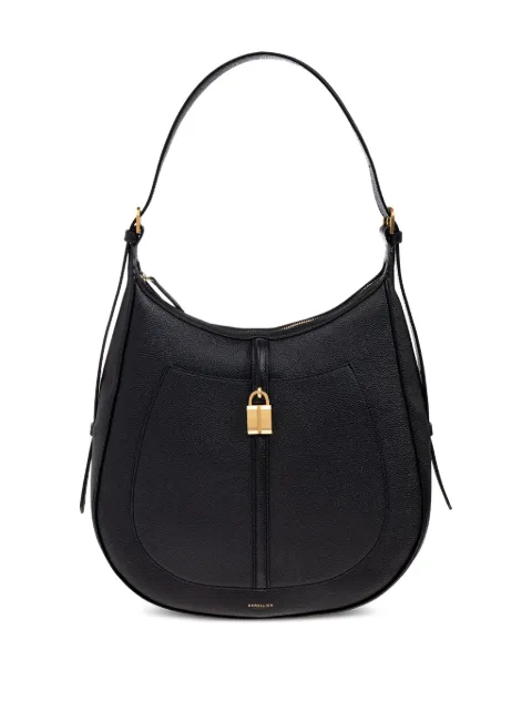DeMellier small Siena lock-detail leather shoulder bag