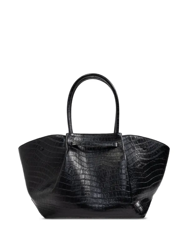 DEMELLIER デメリエー New York クロコ トートバッグ DEMELLIER New York クロコ風レザー トートバッグ | NET-A-PORTER
