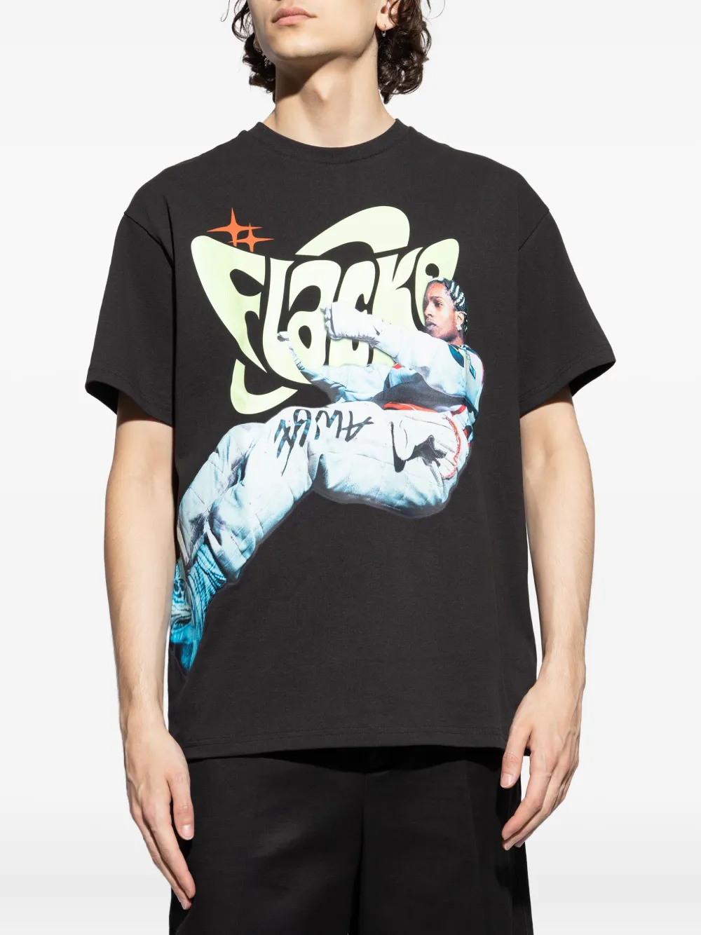 PUMA x A$ap Rocky Flacko T-shirt met grafische print Zwart