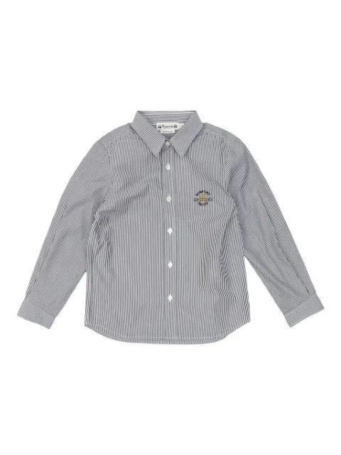 Bonpoint striped button-up shirt