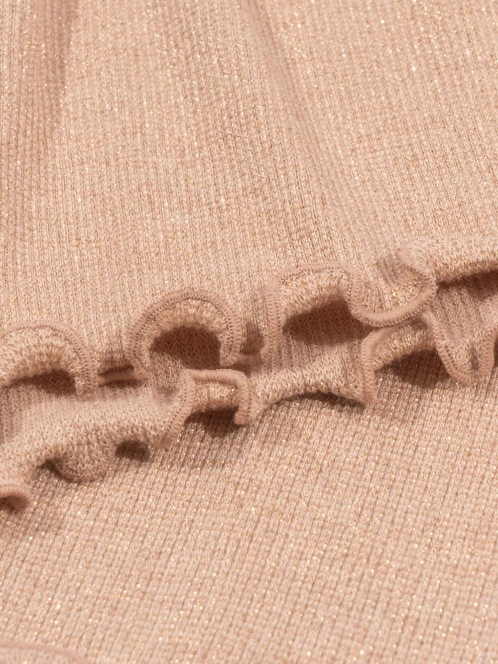 Konges Sløjd T-shirt en shorts met ruches Roze