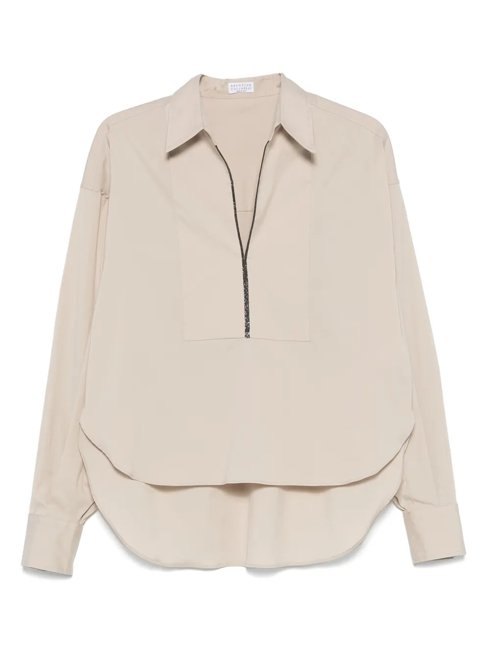 Brunello Cucinelli blusa con botones | neutro | Image 1
