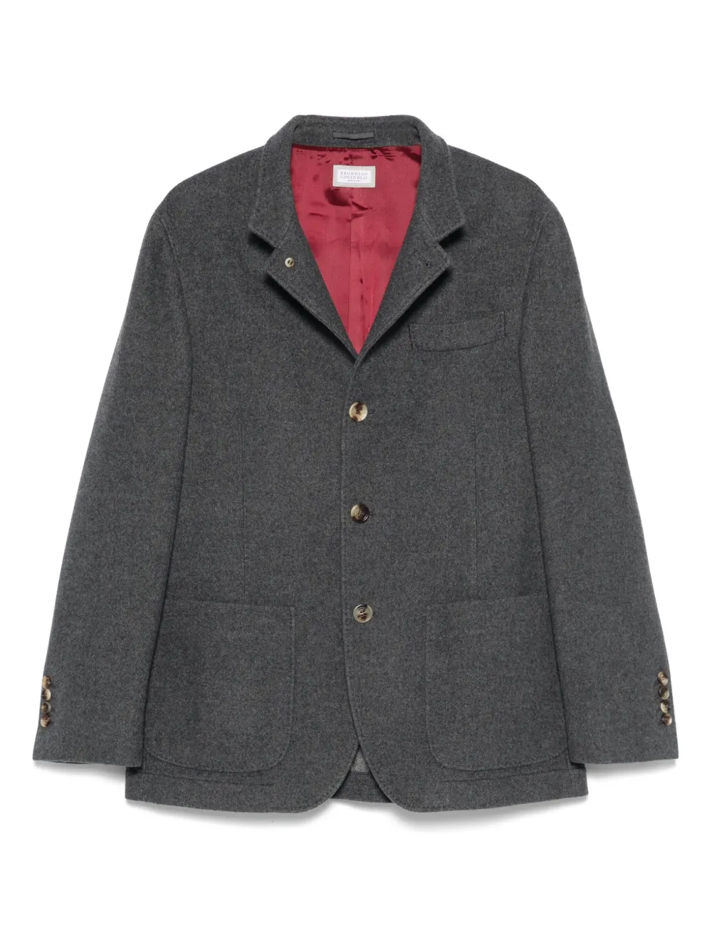 Brunello Cucinelli cashmere jacket | gris | Image 1