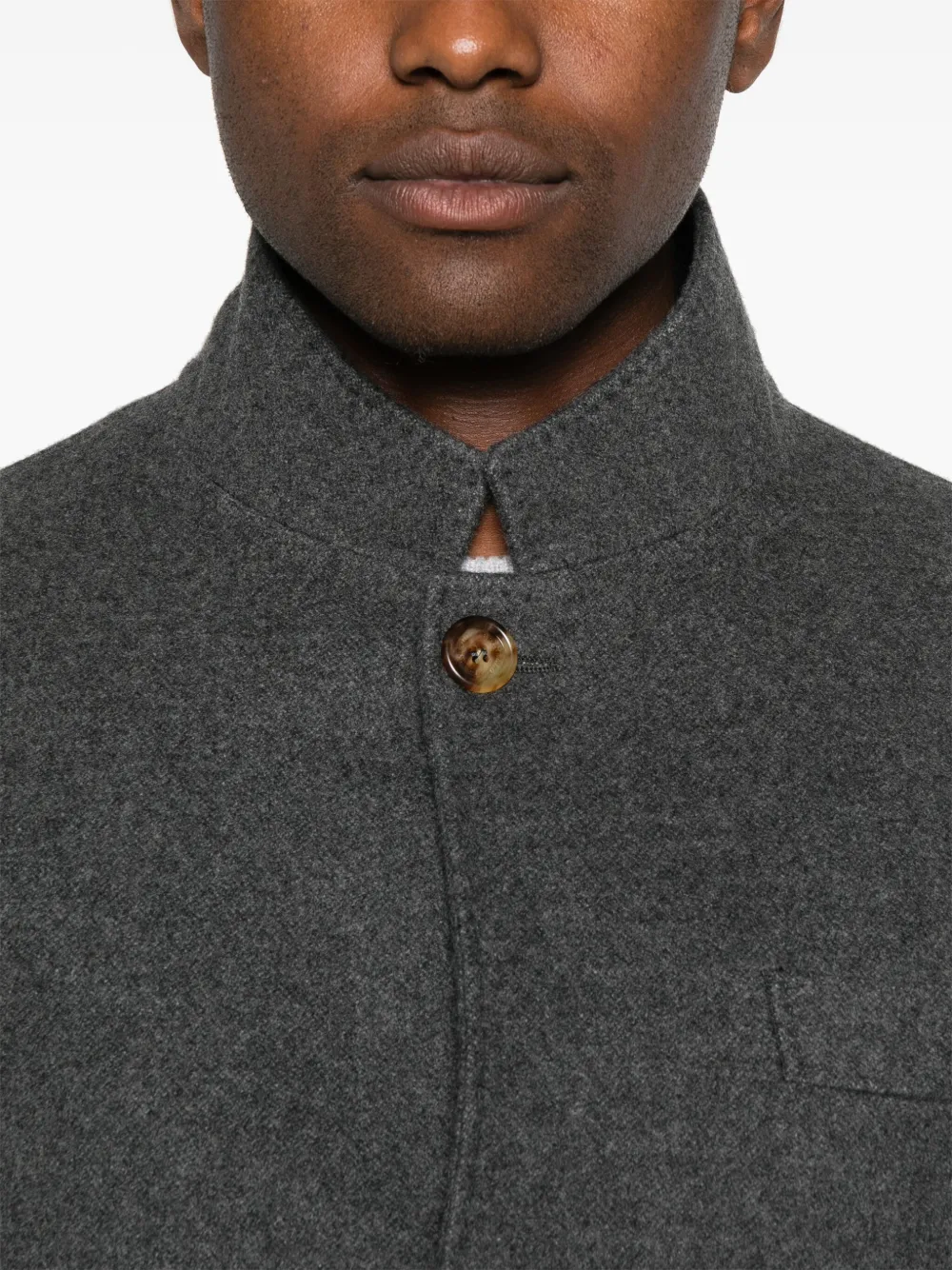 Brunello Cucinelli Kasjmier jack Grijs